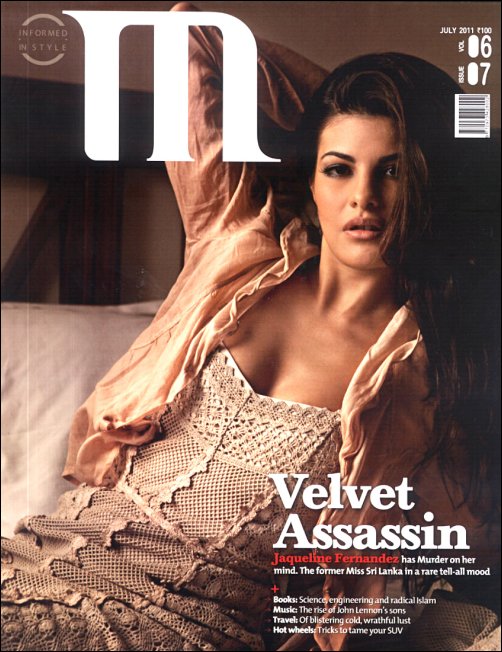Jacqueline Fernandez sizzles on cover of M